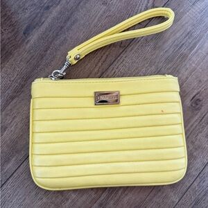Express Vibrant Yellow Wristlet
